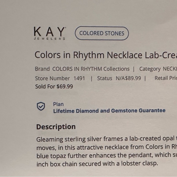 4 piece opal & topaz set - Picture 8 of 11